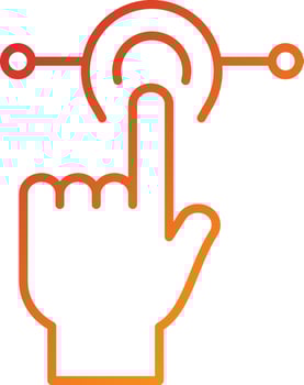 Interactive Icon Style vector