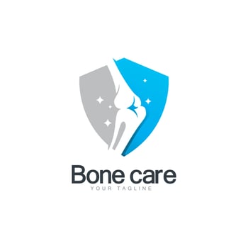 Bone care logo icon vector template