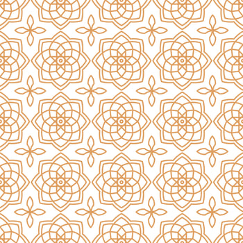 Islamic abstract ornament seamless pattern design vector