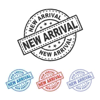 New Arrival Rubber Stamp. New Arrival Stamp Seal, New Arrival Vintage Rubber Stamp vector