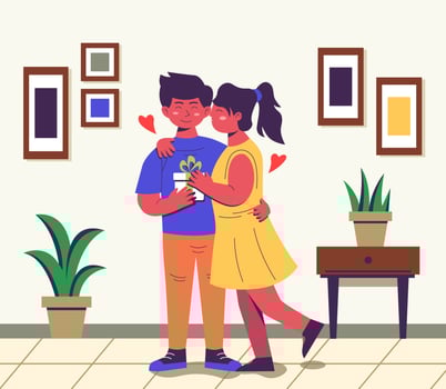 Husband Appreciation Day Concept vector