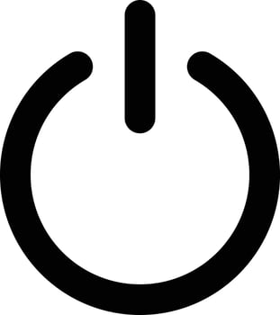 Power Button Icon Style vector