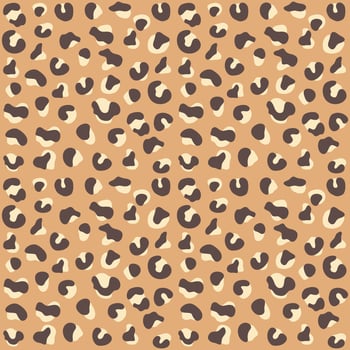 Seamless pattern with animal skin texture Leopard Cheetah Jaguar vector