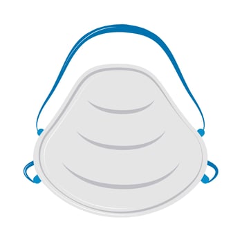 medical mask protection vector