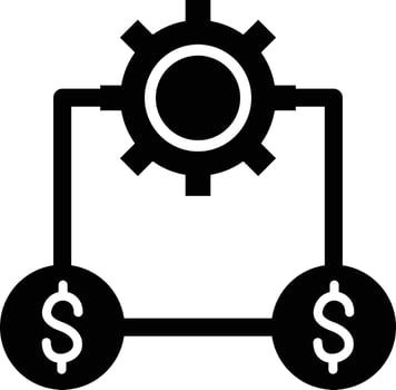Money Management Icon Style vector