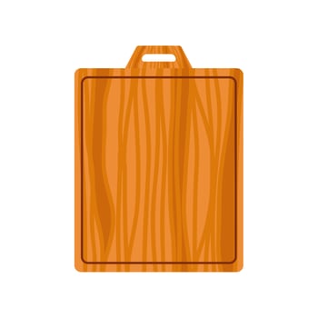 wooden cutting board vector