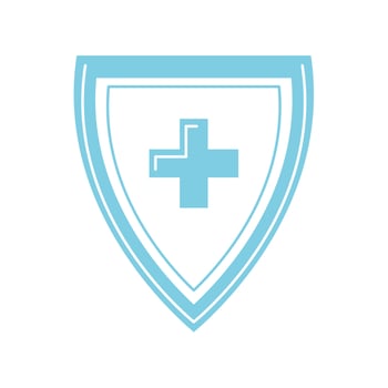 medical shield protection vector