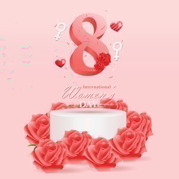 International women's day vector