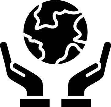 Save World Icon Style vector