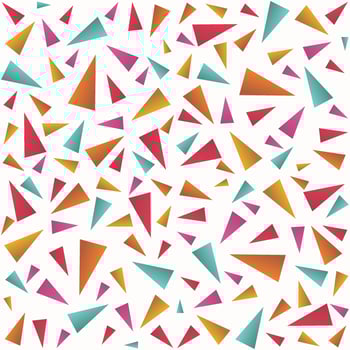 Triangle seamless pattern background with colorful vector