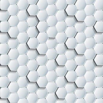 Abstract Geometric Shape Hexagon Background vector