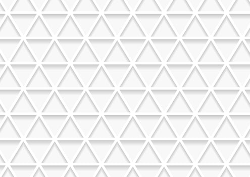 Abstract white and grey geometric background texture vector