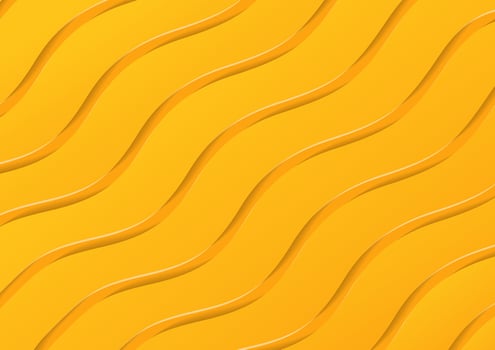 Abstract modern yellow stripes background concept vector