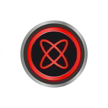 This is connection button icon logo template vector