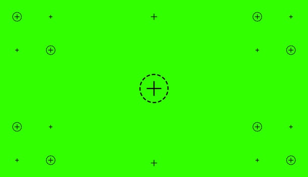 Green colored chroma key background screen flat style design vector illustration.