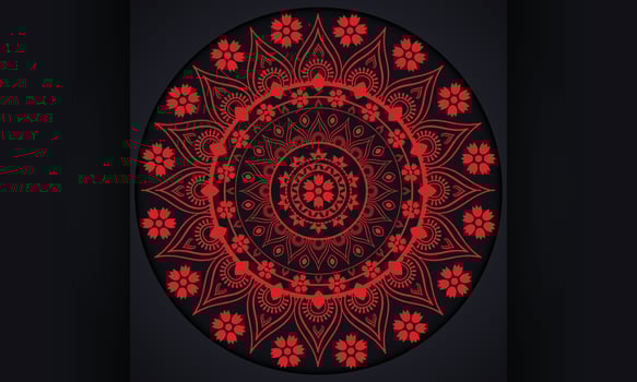 Mandala design. Background with ornament. pattern design for your business or brand. vector