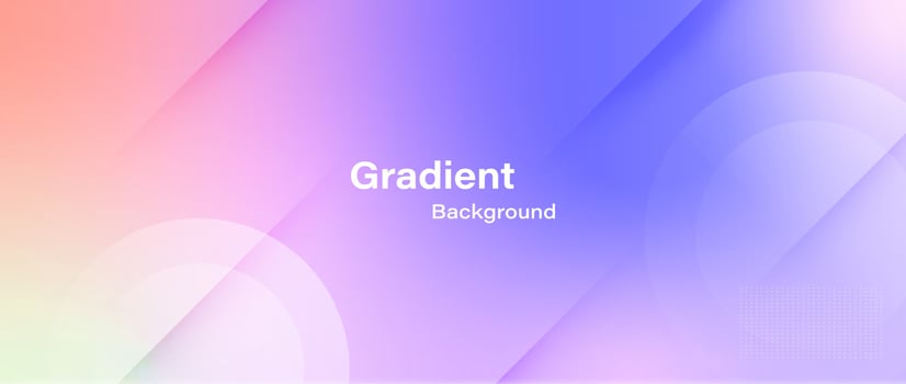 Abstract blurred color gradient background vector