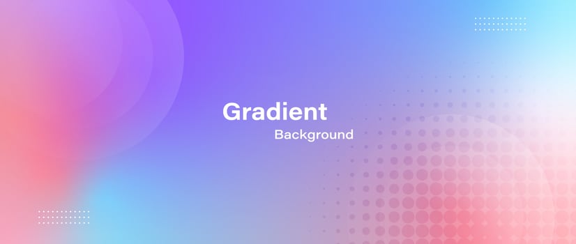 Abstract blurred color gradient background vector
