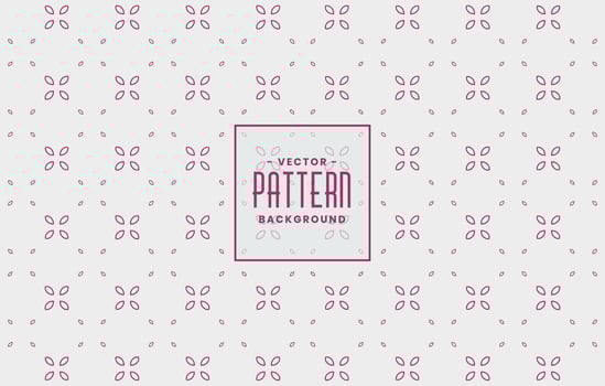 beautiful elegant floral pattern background vector