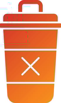 Delete Icon Style vector