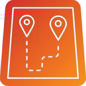 Map Icon Style vector