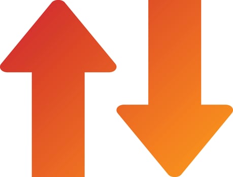 Up Down Icon Style vector