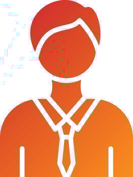Employee Icon Style vector
