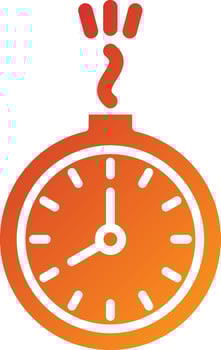 Deadline Icon Style vector