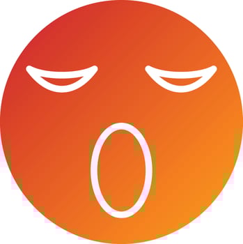 Sleepy Icon Style vector