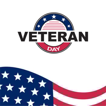 Vector ilustration of veterans day. Honoring all who served. November 11