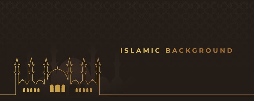 Luxury of Islamic Background. Good to use for Ramadan Kareem and Ied Mubarak Theme. vector