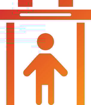 Metal Detector Icon Style vector