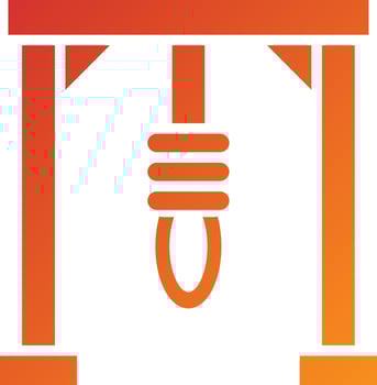Gibbet Icon Style vector