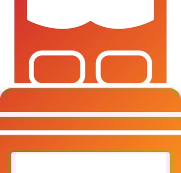 Bed Icon Style vector