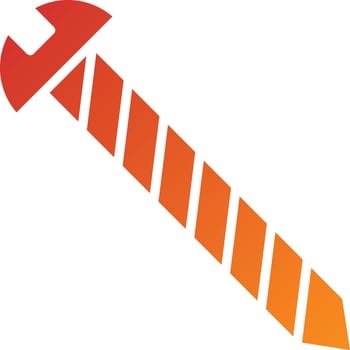 Screws Icon Style vector