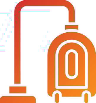 Vacuum Cleaner Icon Style vector