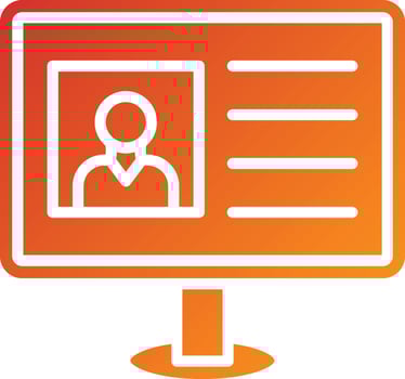 Portfolio Icon Style vector