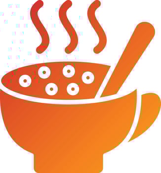 Hot Chocolate Icon Style vector