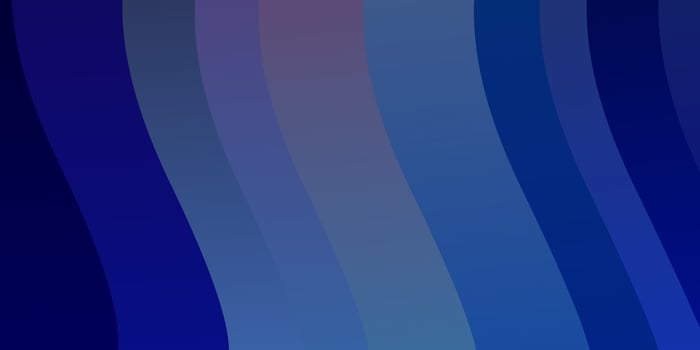 Dark Pink, Blue vector layout with wry lines.