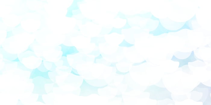 Light BLUE vector pattern with spheres.
