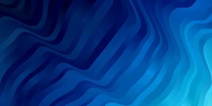 Light BLUE vector background with wry lines.