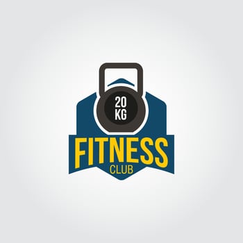 Fitness logo vector design