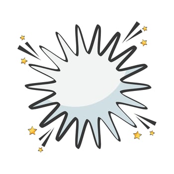 comic bubble pop art vector