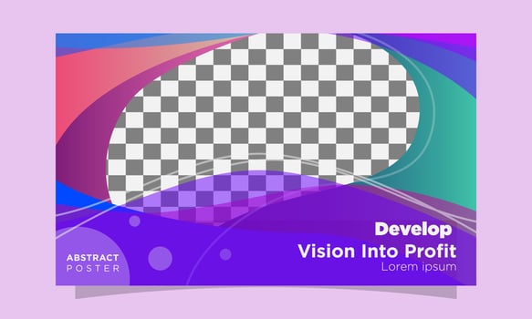 PROFESSIONAL BUSSINESS FLYER TEMPLATE vector