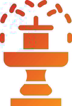 Fountain Icon Style vector