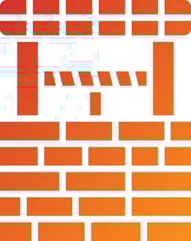 Water Well Icon Style vector