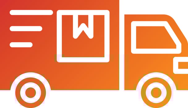 Delivery Truck Icon Style vector