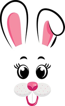 The rabbit is the symbol of 2023.The Year of the Rabbit vector