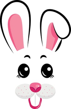 The rabbit is the symbol of 2023.The Year of the Rabbit vector