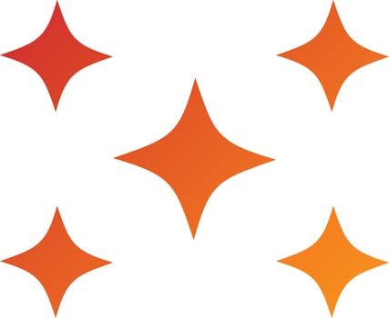 Sparkles Icon Style vector